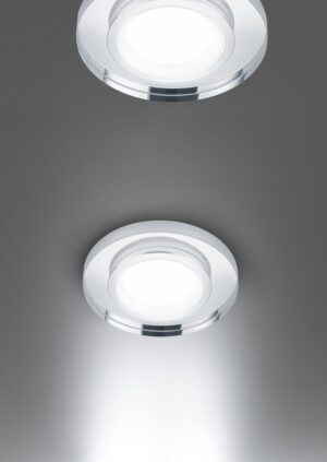 Χωνευτό Φωτιστικό Trio Lighting   GU10 Χρώμιο Μεταλλικό    652100152