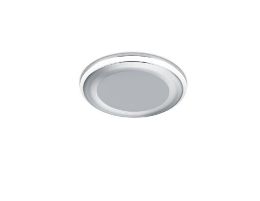 Χωνευτό Φωτιστικό Trio Lighting LED 5W  Χρώμιο Πλαστικό 450lm 3000K  652310106