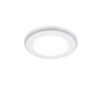 Χωνευτό Φωτιστικό Trio Lighting LED 5W  Λευκό Ματ Πλαστικό 450lm 3000K  652310131