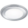 Χωνευτό Φωτιστικό Trio Lighting LED 10W  Χρώμιο Πλαστικό 1040lm 3000K  652410106