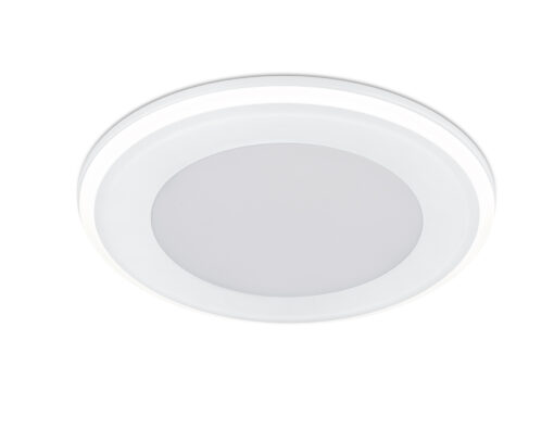Χωνευτό Φωτιστικό Trio Lighting LED 10W  Λευκό Ματ Πλαστικό 1040lm 3000K  652410131