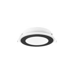 Χωνευτό Φωτιστικό Trio Lighting  LED 10W Μαύρο Ματ Πλαστικό 1040lm  3000K – 652410132
