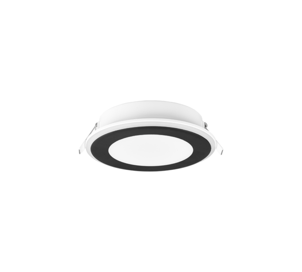 Χωνευτό Φωτιστικό Trio Lighting  LED 10W Μαύρο Ματ Πλαστικό 1040lm  3000K – 652410132
