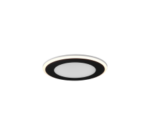 Χωνευτό Φωτιστικό Trio Lighting  LED 10W Μαύρο Ματ Πλαστικό 1040lm  3000K – 652410132