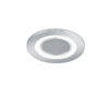 Χωνευτό Φωτιστικό Trio Lighting LED 5W  Χρώμιο Πλαστικό 450lm 3000K  652510106