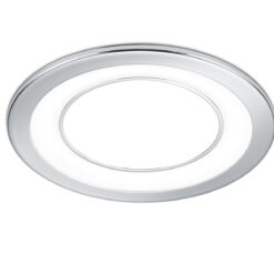 Χωνευτό Φωτιστικό Trio Lighting LED 10W  Χρώμιο Πλαστικό 1040lm 3000K  652610106