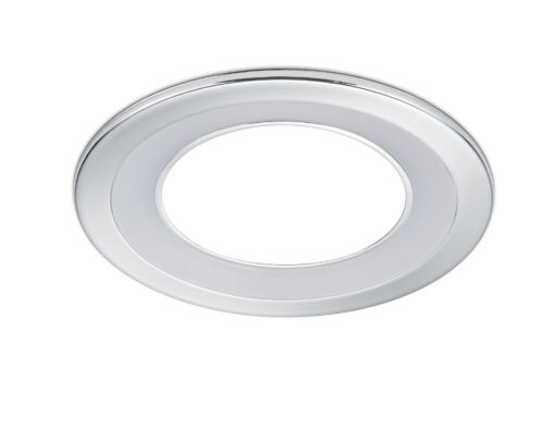 Χωνευτό Φωτιστικό Trio Lighting LED 10W  Χρώμιο Πλαστικό 1040lm 3000K  652610106
