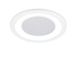 Χωνευτό Φωτιστικό Trio Lighting LED 10W  Λευκό Ματ Πλαστικό 1040lm 3000K  652610131