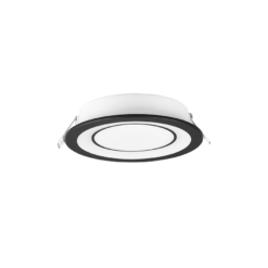 Χωνευτό Φωτιστικό Trio Lighting  LED 10W Μαύρο Ματ Πλαστικό 1040lm  3000K – 652610132