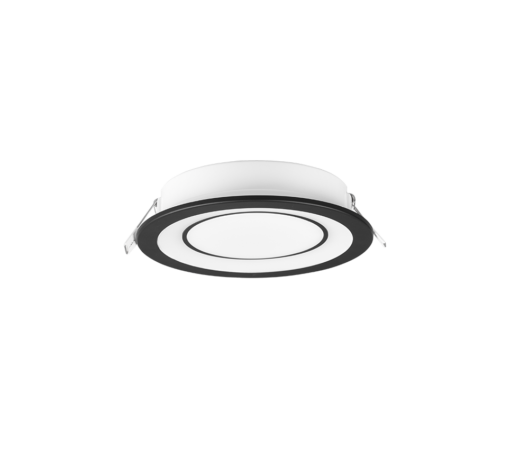 Χωνευτό Φωτιστικό Trio Lighting  LED 10W Μαύρο Ματ Πλαστικό 1040lm  3000K – 652610132