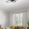 Φωτιστικό Οροφής Trio Lighting LED 36W  Ανθρακί Μεταλλικό 3000lm RGBW 3000 – 6000K  652610342
