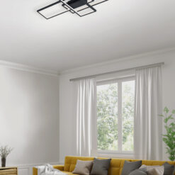 Φωτιστικό Οροφής Trio Lighting LED 36W  Ανθρακί Μεταλλικό 3000lm RGBW 3000 – 6000K  652610342