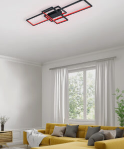 Φωτιστικό Οροφής Trio Lighting LED 36W  Ανθρακί Μεταλλικό 3000lm RGBW 3000 – 6000K  652610342