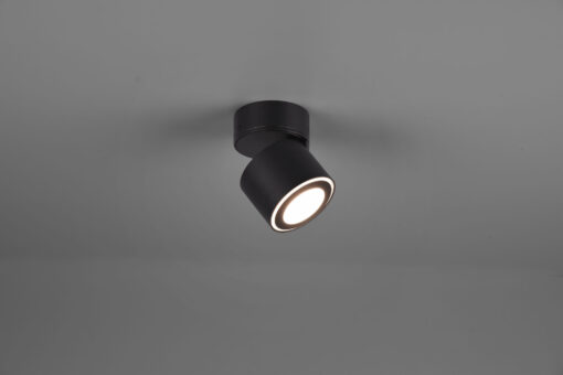 Φωτιστικό Οροφής Trio Lighting LED 3,5W Μαύρο Ματ Μεταλλικό 340lm 3000K 652910132