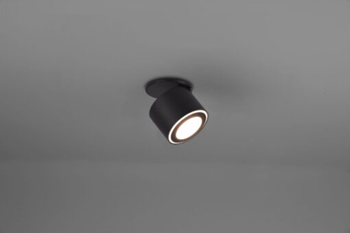 Φωτιστικό Οροφής Trio Lighting LED 3,5W  Μαύρο Ματ Μεταλλικό 340lm 3000K  652910132