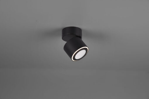 Φωτιστικό Οροφής Trio Lighting LED 3,5W  Μαύρο Ματ Μεταλλικό 340lm 3000K  652910132