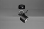 Φωτιστικό Οροφής Trio Lighting LED 3,5W  Μαύρο Ματ Μεταλλικό 340lm 3000K  652910132