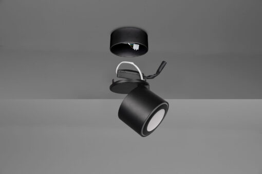 Φωτιστικό Οροφής Trio Lighting LED 3,5W  Μαύρο Ματ Μεταλλικό 340lm 3000K  652910132