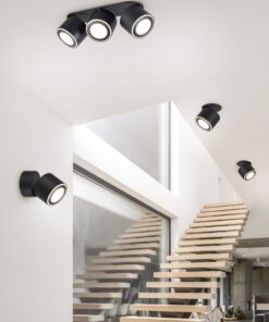 Φωτιστικό Οροφής Trio Lighting LED 3,5W  Μαύρο Ματ Μεταλλικό 340lm 3000K  652910132