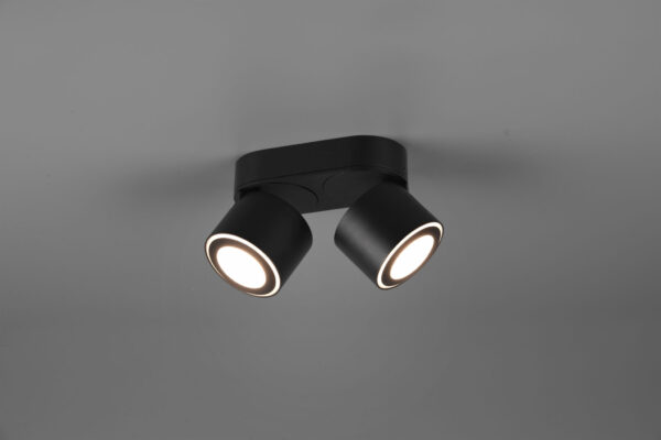 Φωτιστικό Οροφής Trio Lighting LED 3,5W  Μαύρο Ματ Μεταλλικό 340lm 3000K  652910232