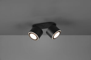 Φωτιστικό Οροφής Trio Lighting LED 3,5W  Μαύρο Ματ Μεταλλικό 340lm 3000K  652910232