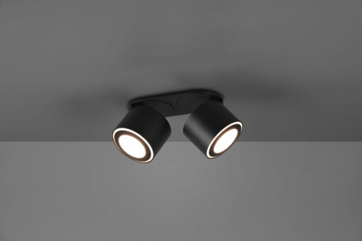 Φωτιστικό Οροφής Trio Lighting LED 3,5W  Μαύρο Ματ Μεταλλικό 340lm 3000K  652910232