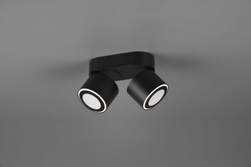 Φωτιστικό Οροφής Trio Lighting LED 3,5W  Μαύρο Ματ Μεταλλικό 340lm 3000K  652910232