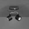 Φωτιστικό Οροφής Trio Lighting LED 3,5W  Μαύρο Ματ Μεταλλικό 340lm 3000K  652910232