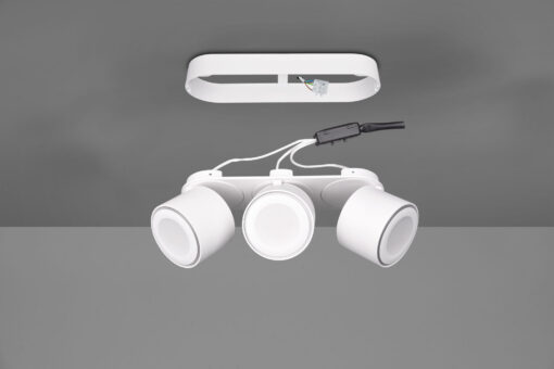 Φωτιστικό Οροφής Trio Lighting LED 3,5W  Λευκό Ματ Μεταλλικό 340lm 3000K  652910331
