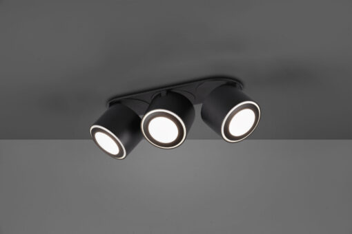 Φωτιστικό Οροφής Trio Lighting LED 3,5W  Μαύρο Ματ Μεταλλικό 340lm 3000K  652910332