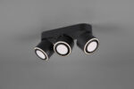 Φωτιστικό Οροφής Trio Lighting LED 3,5W  Μαύρο Ματ Μεταλλικό 340lm 3000K  652910332