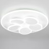 Φωτιστικό Οροφής Γκρι MANDALA LED 35W 4200lm CCT Dimmable με Τηλεχειριστήριο Trio Lighting – 653210631