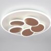 Φωτιστικό Οροφής Γκρι & Χρυσό MANDALA LED 35W 4200lm CCT Dimmable με Τηλεχειριστήριο Trio Lighting – 653210676