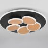 Φωτιστικό Οροφής Μαύρο-Χρυσό MANDALA LED 35W 4200lm CCT Dimmable με Τηλεχειριστήριο Trio Lighting – 653210680