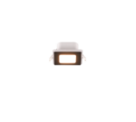 Χωνευτό Φωτιστικό Οροφής Trio Lighting LED 5W 3000K IP44 Μαύρου Χρώματος – 653410132
