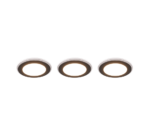 Χωνευτό Φωτιστικό Οροφής Trio Lighting LED 4W 3000K RGBW Μαύρου Χρώματος – 653610332