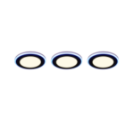 Χωνευτό Φωτιστικό Οροφής Trio Lighting LED 4W 3000K RGBW Μαύρου Χρώματος – 653610332