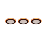 Χωνευτό Φωτιστικό Οροφής Trio Lighting LED 4W 3000K RGBW Μαύρου Χρώματος – 653610332