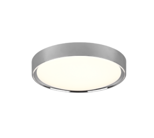 Φωτιστικό Οροφής Trio Lighting CLARIMO   LED, 18W · 1850lm, 3000K Χρώμιο Πλαστικό IP44  – 659011806