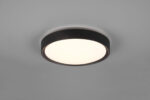 Φωτιστικό Οροφής Trio Lighting  LED 18W Μαύρο Ματ Πλαστικό 1600lm IP44 3000K – 659011832