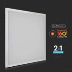 LED Πάνελ Τετράγωνο 2 σε 1 Επιφανειακό-Χωνευτό 60x60cm 25W V-TAC 110° 4000lm Φυσικό 4000K – 6601