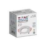 Χωνευτό φωτιστικό Spot GU10 στρογγυλό λευκό 2 τμχ. V-TAC – 6640