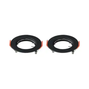 Χωνευτό φωτιστικό Spot GU10 στρογγυλό μαύρο 2 τμχ. V-TAC – 6641