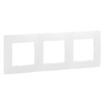 Πλαίσιο 3 Θέσεων Λευκό Legrand Niloe – 665003