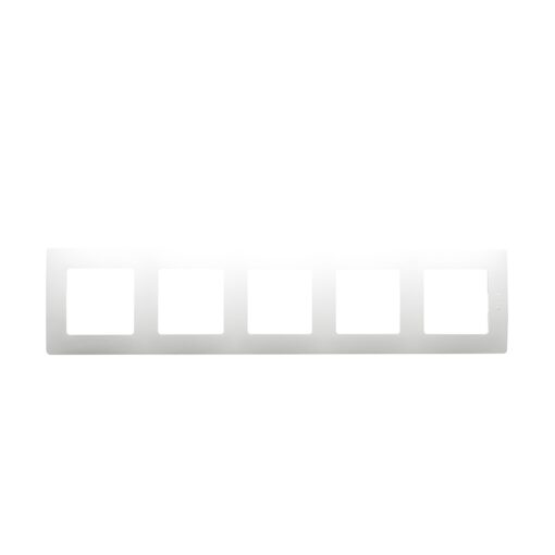 Πλαίσιο 5 Θέσεων Λευκό Legrand Niloe – 665005