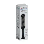 LED ηλιακό φωτιστικό κήπου 5W IP65 θερμό λευκό 3000K με ανιχνευτή κίνησης & φωτός με μαύρο σώμα V-TAC – 6666