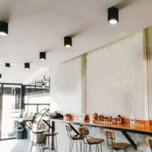 Επιφανειακό φωτιστικό Spot GU10 στρογγυλό με μαύρο & χρυσό σώμα V-TAC – 6691