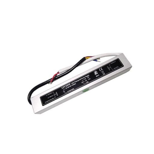 ΤΡΟΦΟΔΟΤΙΚΟ ΜΕΤΑΛΛΙΚΟ 12V DC 30W IP67 EUROLAMP – 145-71050