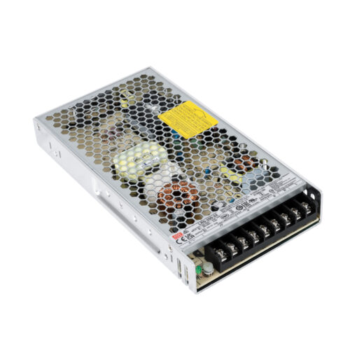 GloboStar® LRS-200-24 90783 MEANWELL Ρυθμιζόμενο Μεταλλικό Τροφοδοτικό PELV για Προϊόντα LED 200W 8.8A – AC 220-240V σε DC 24V – Ρυθμιζόμενο από 21.6VDC έως 28.8VDC – IP20 Μ21.5 x Π11.5 x Υ3cm – 3 Years Warranty