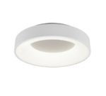 Φωτιστικό Οροφής Trio Lighting LED 27W  Λευκό Ματ Μεταλλικό Step Dimmable 3200lm 4000K  671210131